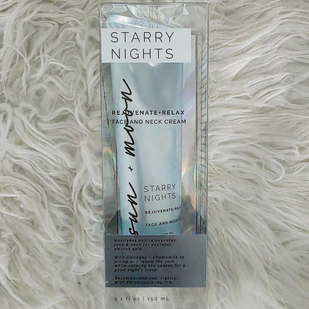 NWT Sun & Moon Starry Nights Face & Neck Cream- 5.1fl oz- Collagen & Chamomile